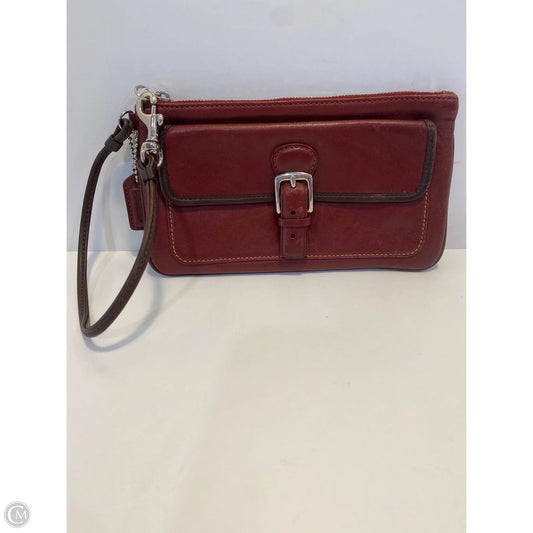 Wristlet Designer By Coach, Size: Small