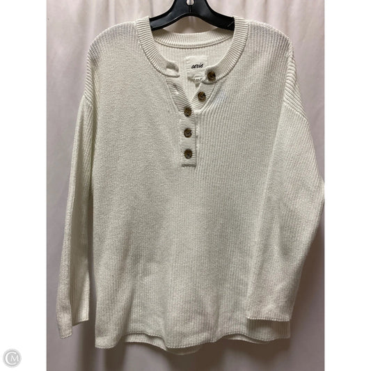 Sweater By Aerie In White, Size: S