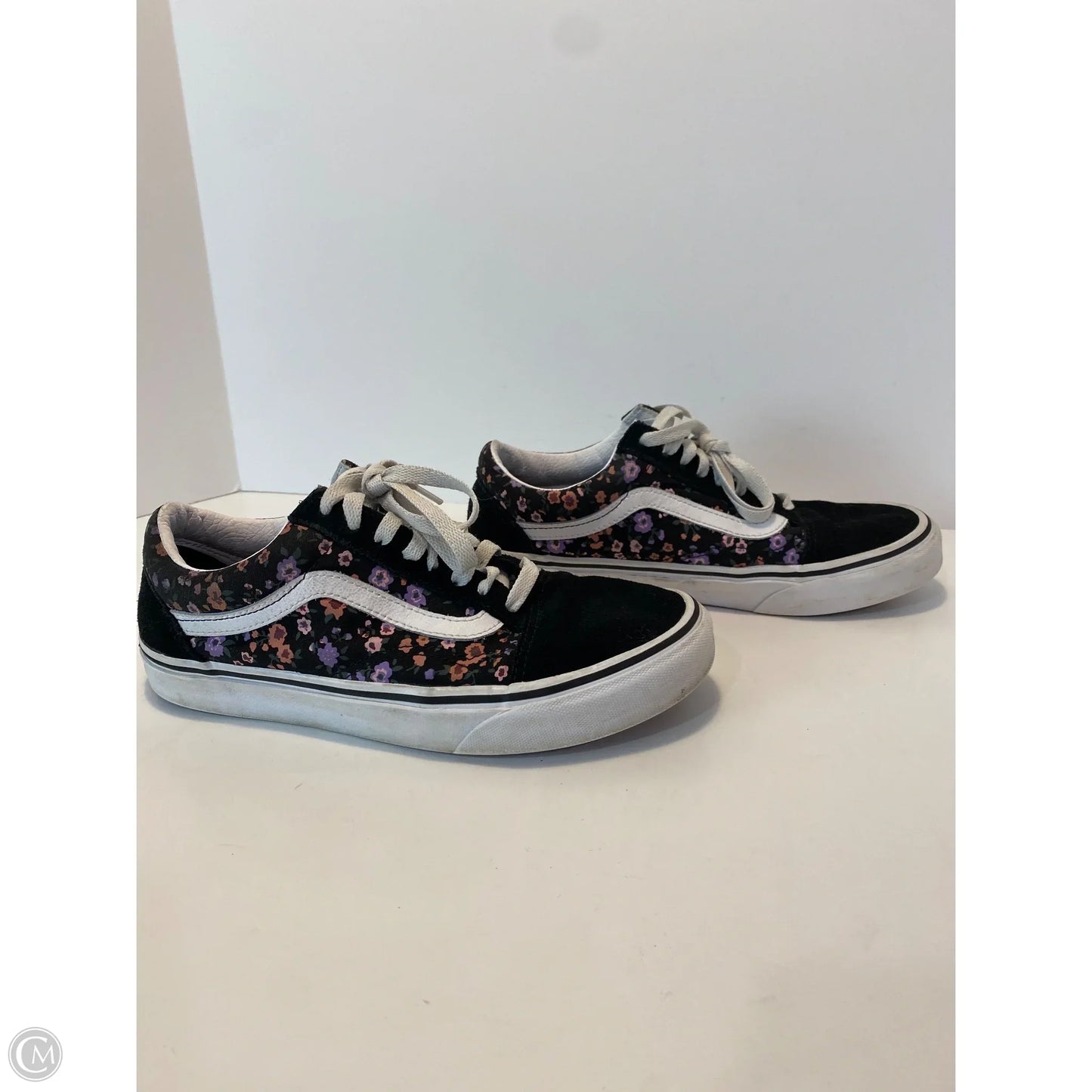 Shoes Sneakers By Vans In Black, Size: 8