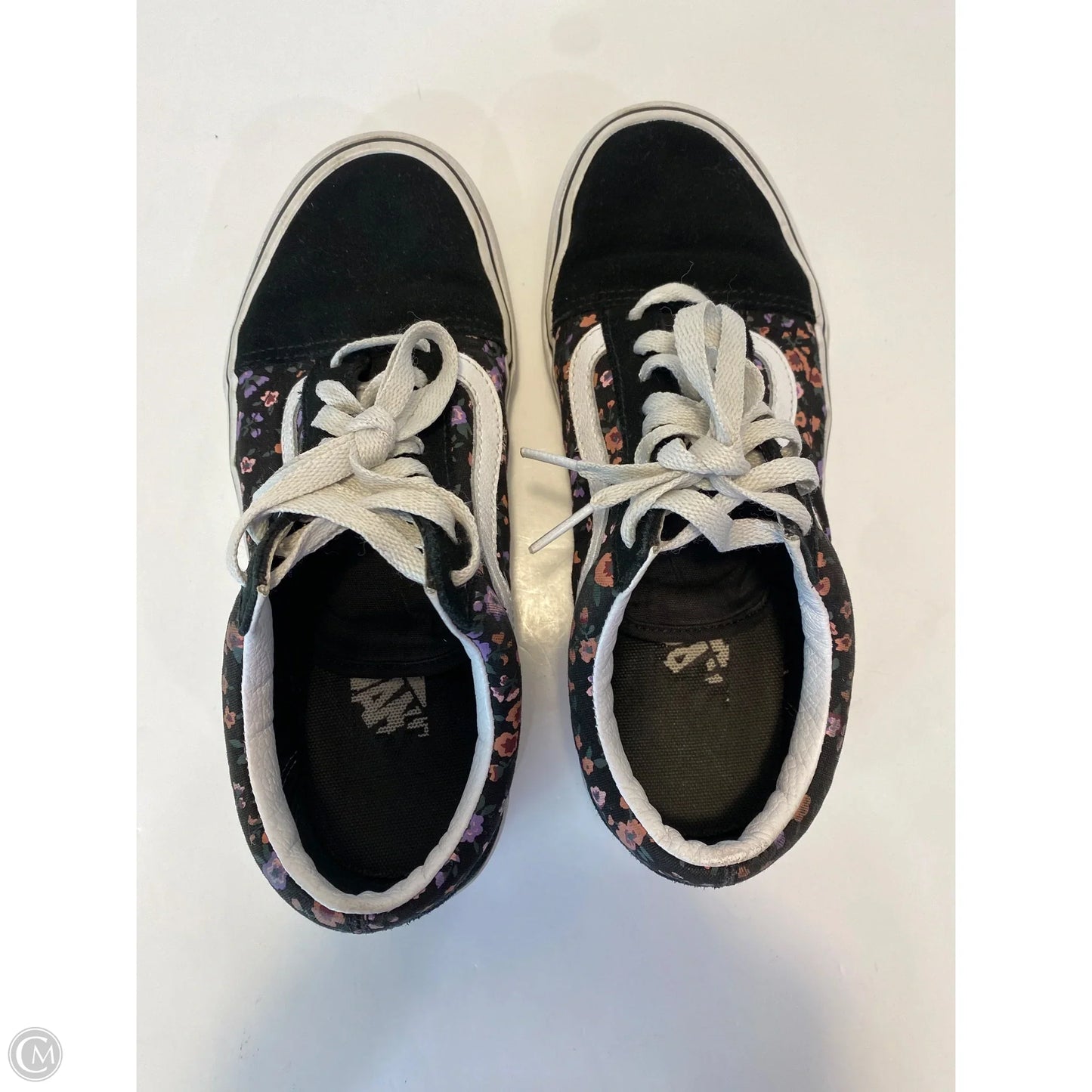 Shoes Sneakers By Vans In Black, Size: 8