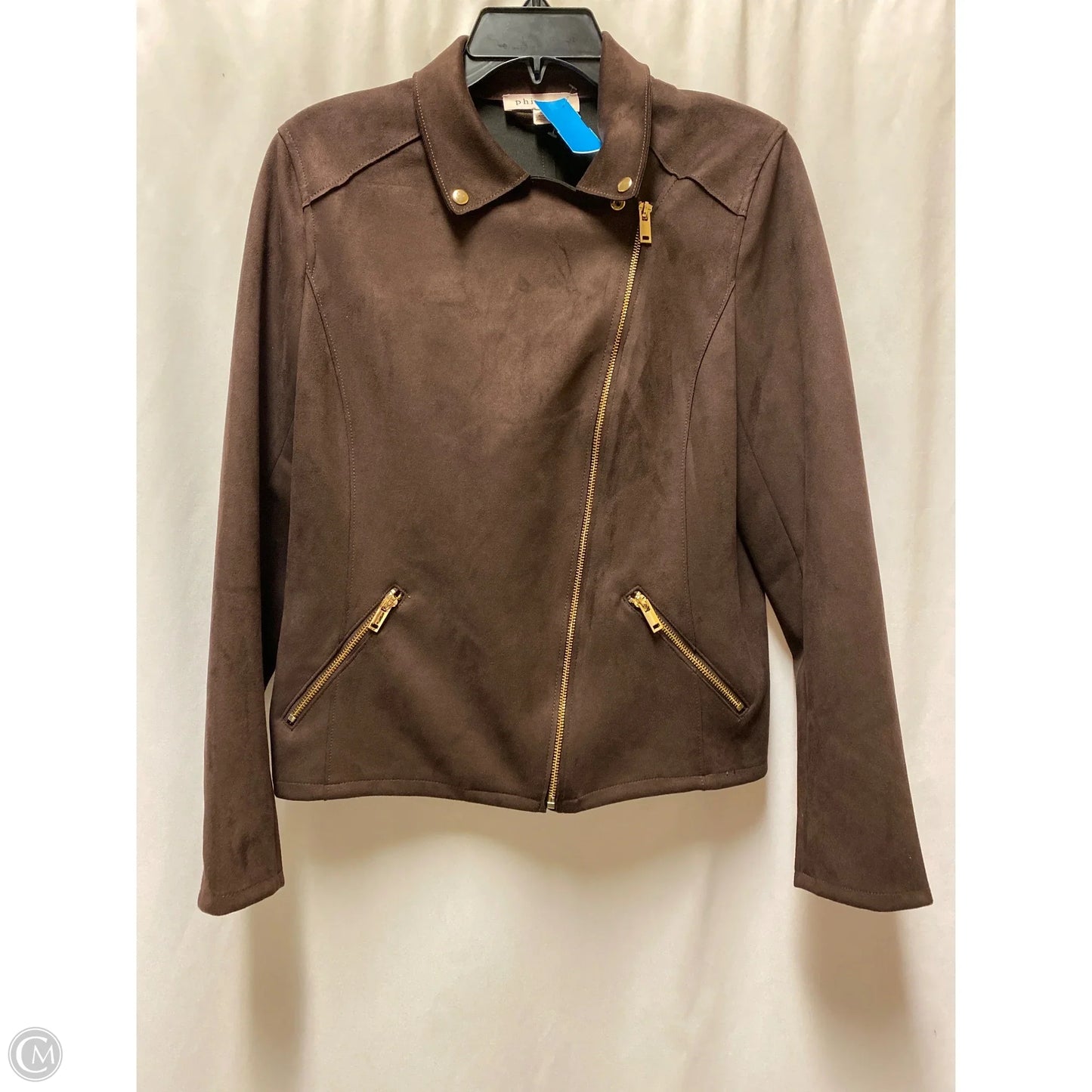 Jacket Other By Philosophy In Maroon, Size: M