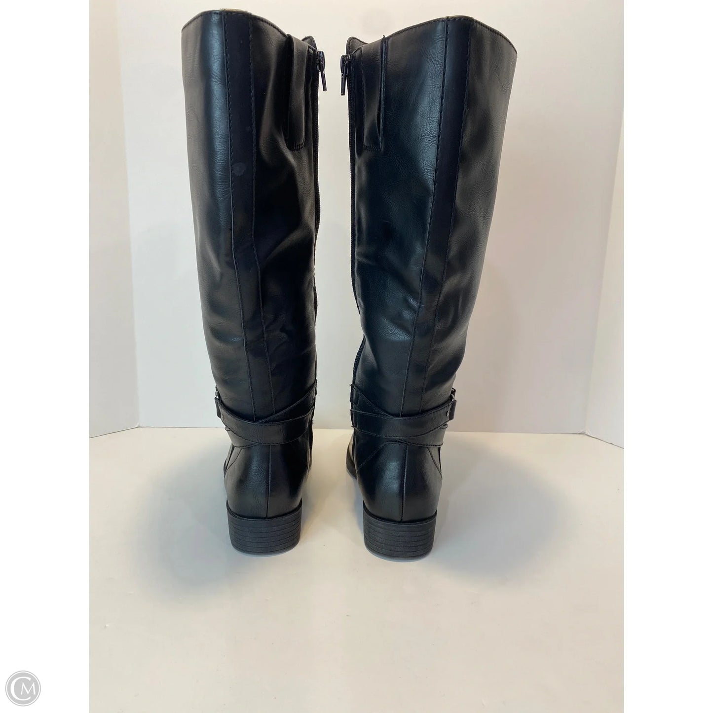 Boots Ankle Flats By Kim Rogers In Black, Size: 8