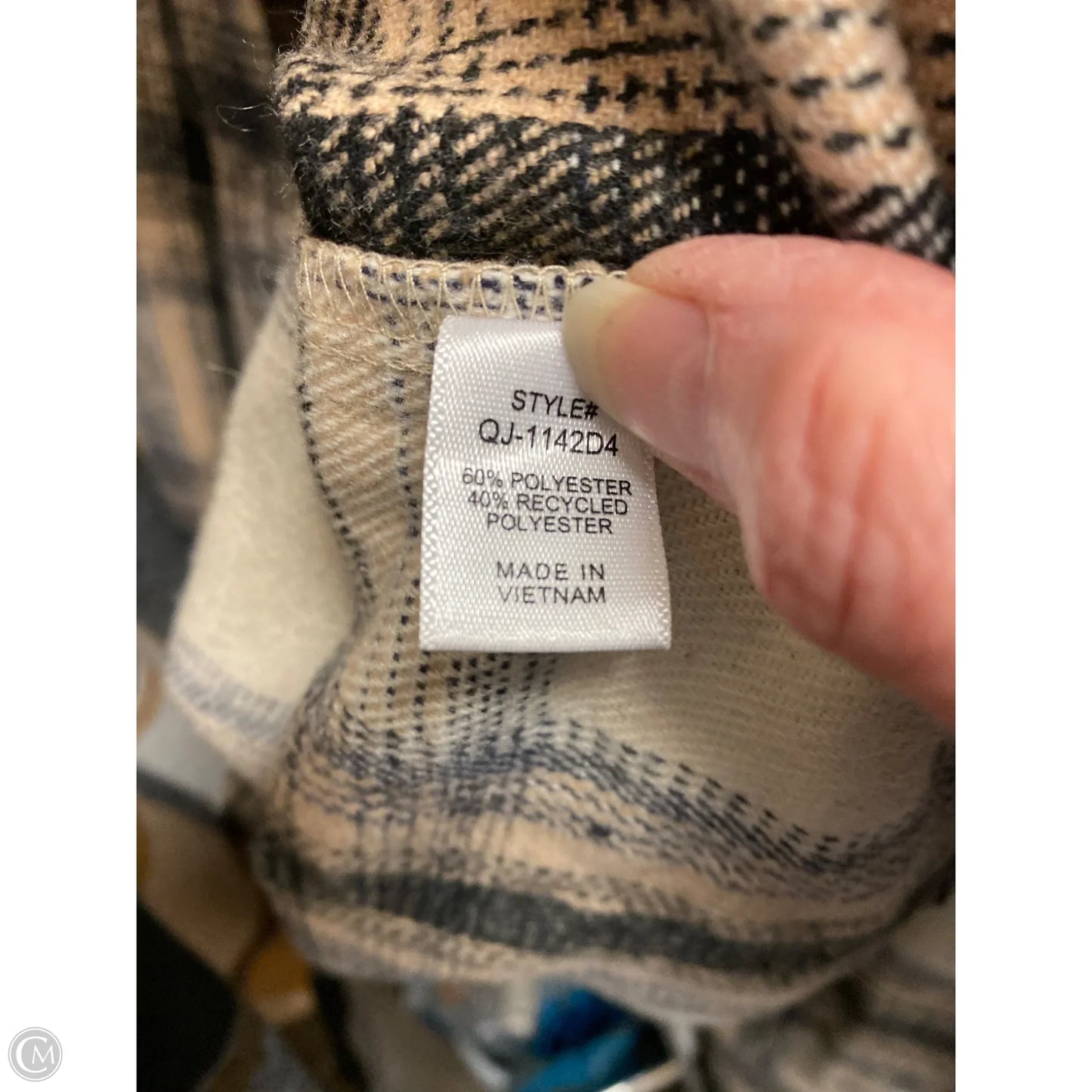 Jacket Shirt By Zenana In Tan, Size: S