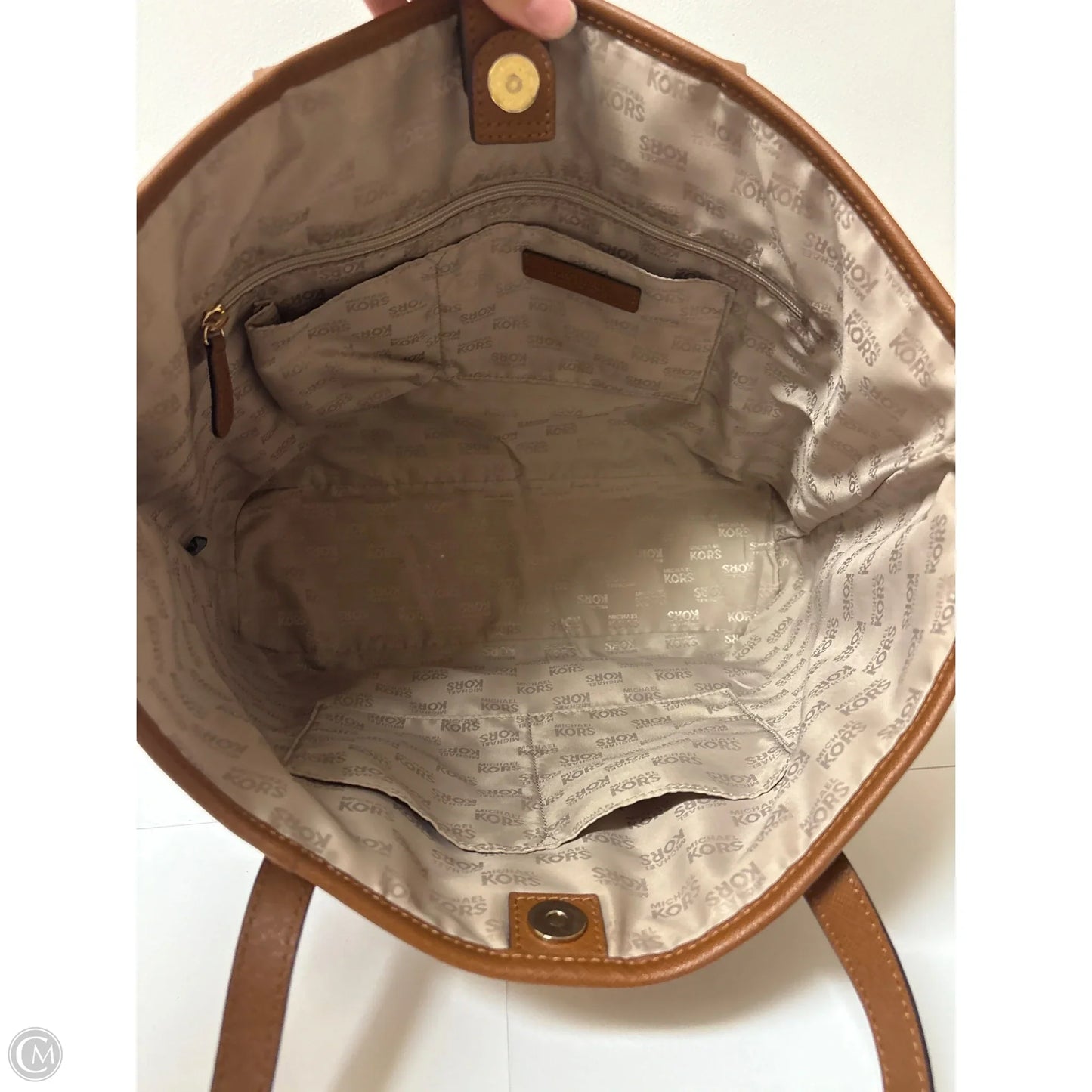 Handbag Designer By Michael Kors, Size: Large