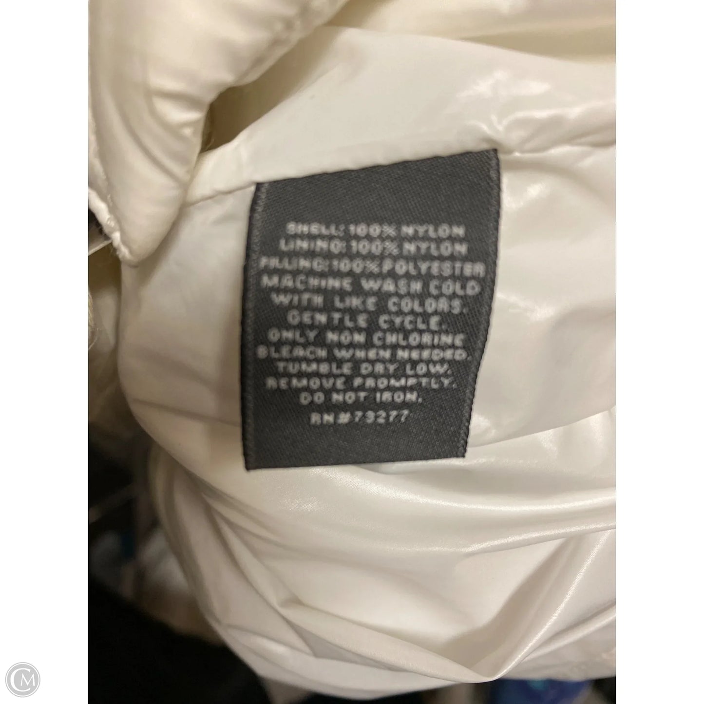 Vest Puffer & Quilted By Tek Gear In White, Size: L