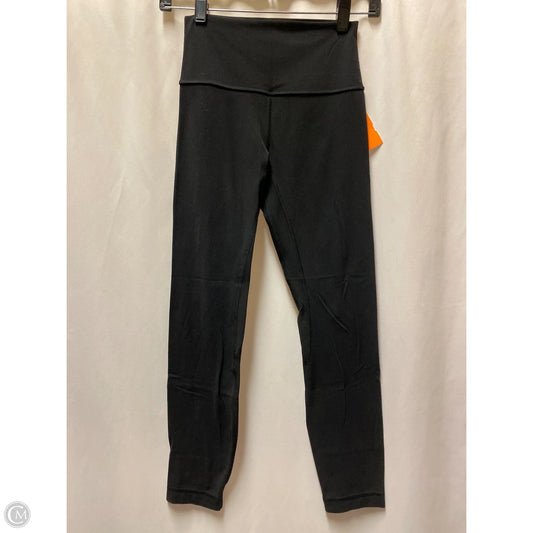 Athletic Leggings By Lululemon In Black, Size: 4