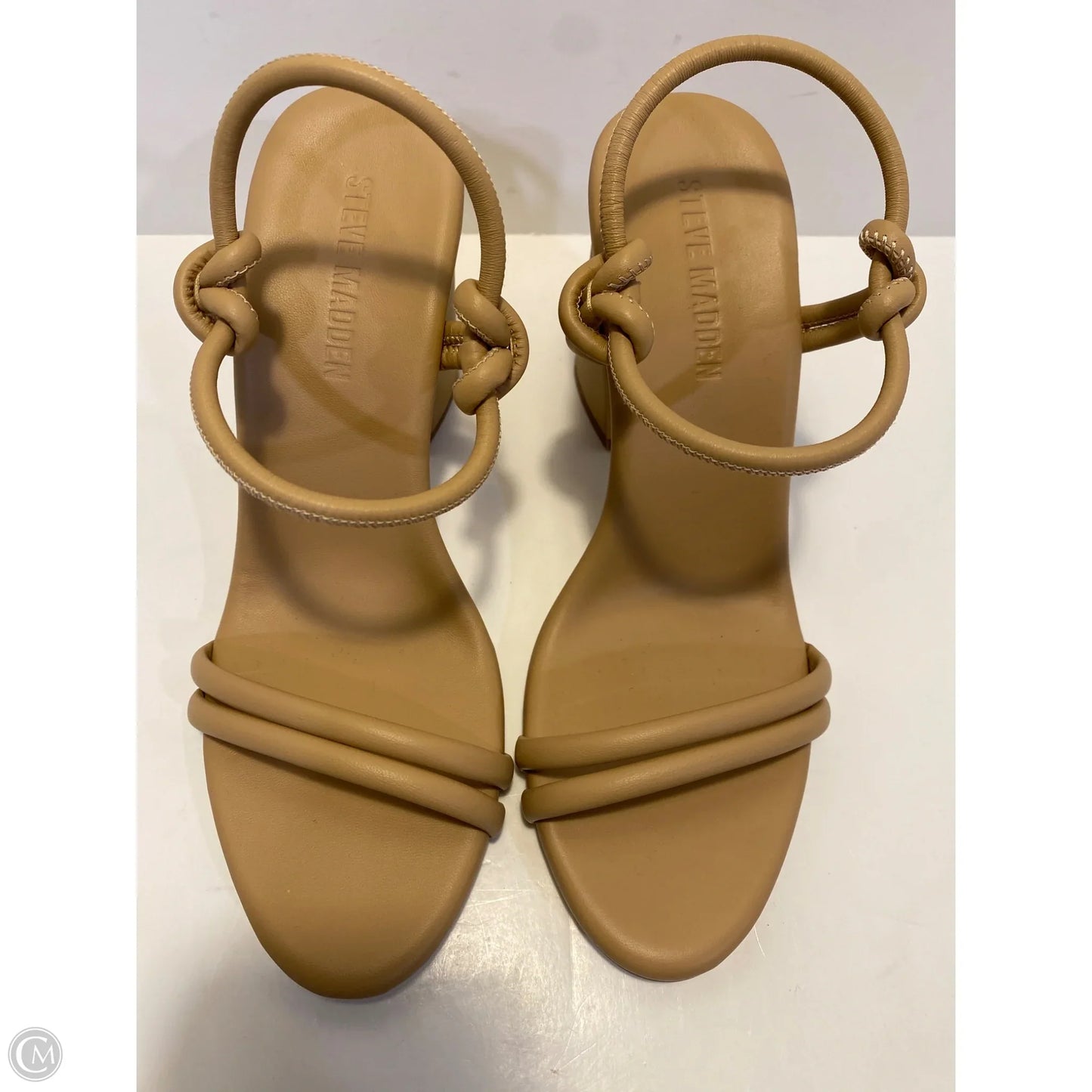 Shoes Heels Block By Steve Madden In Tan, Size: 7.5