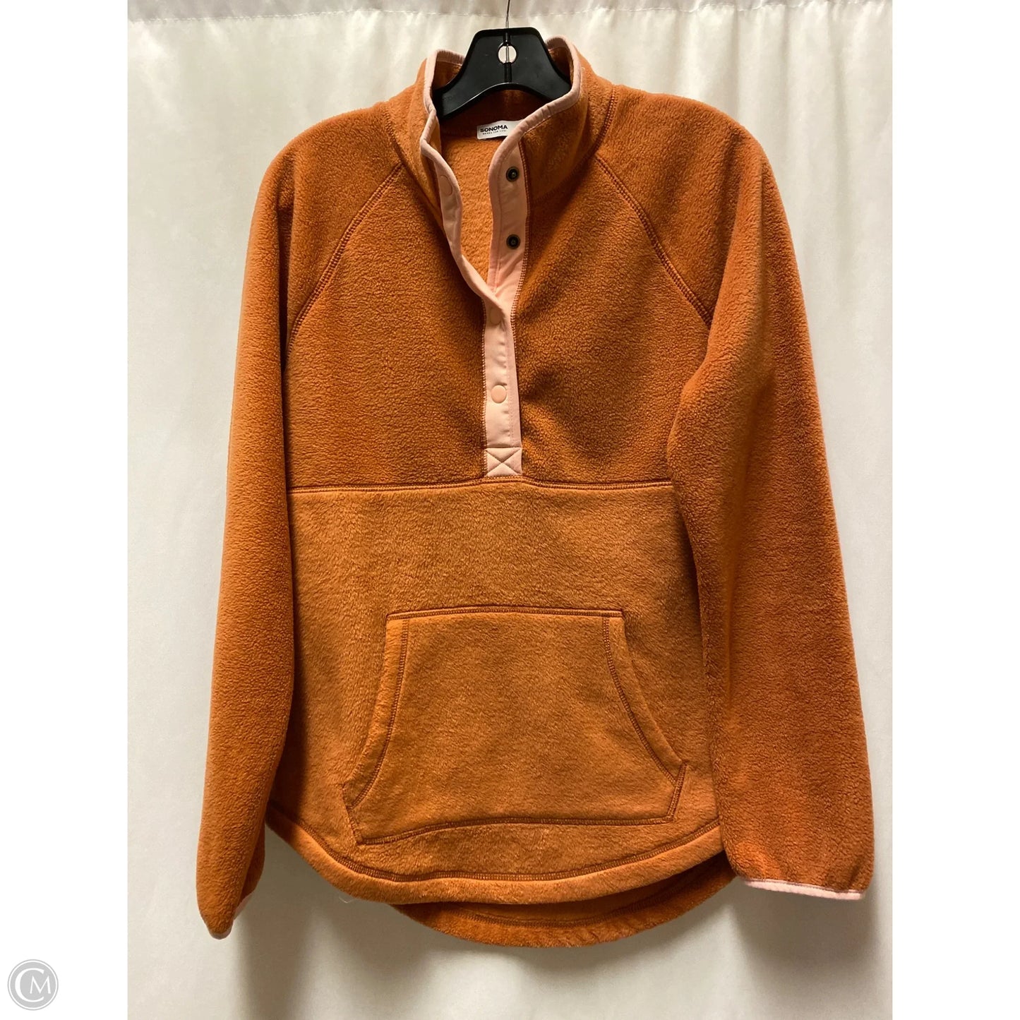 Jacket Fleece By Sonoma In Copper, Size: S