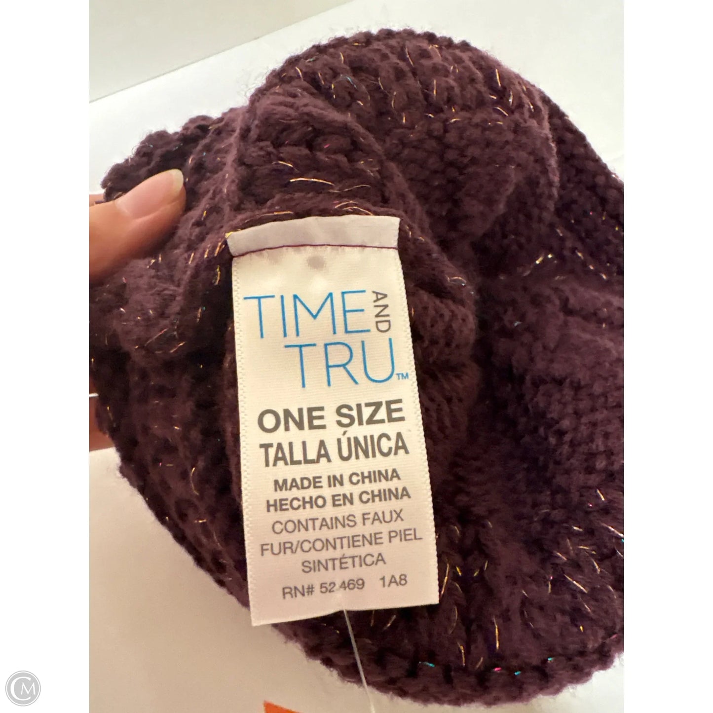 Hat Beanie By Time And Tru