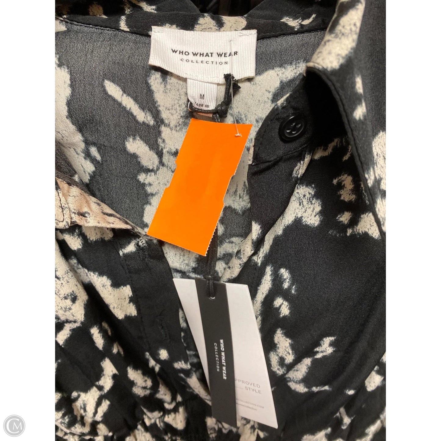 Dress Casual Maxi By Who What Wear In Black & Tan, Size: M