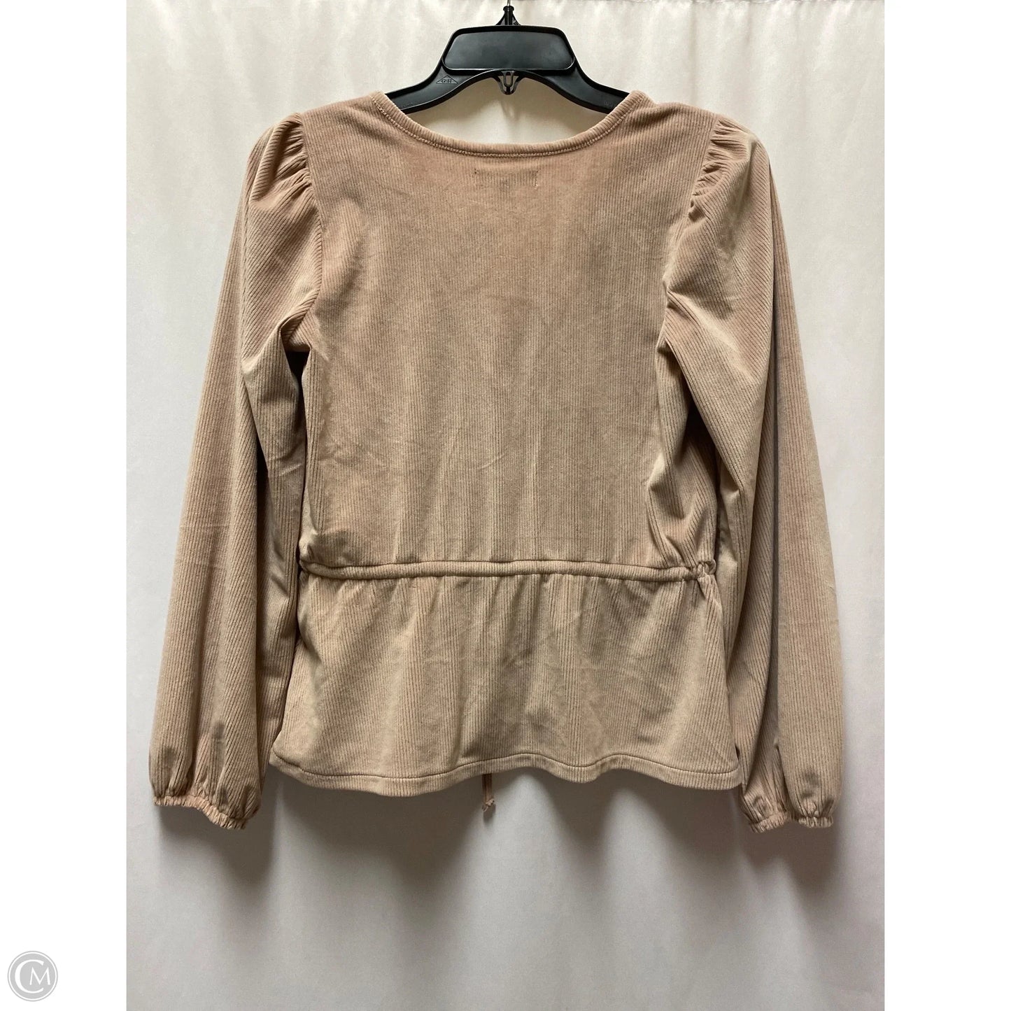 Top Long Sleeve By Madewell In Pink, Size: Xs