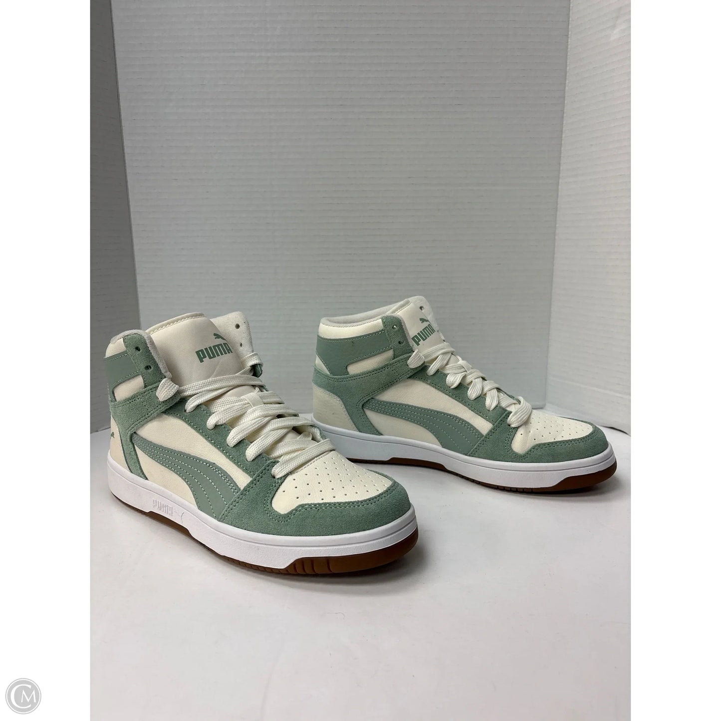 Shoes Athletic By Puma In Green, Size: 8.5