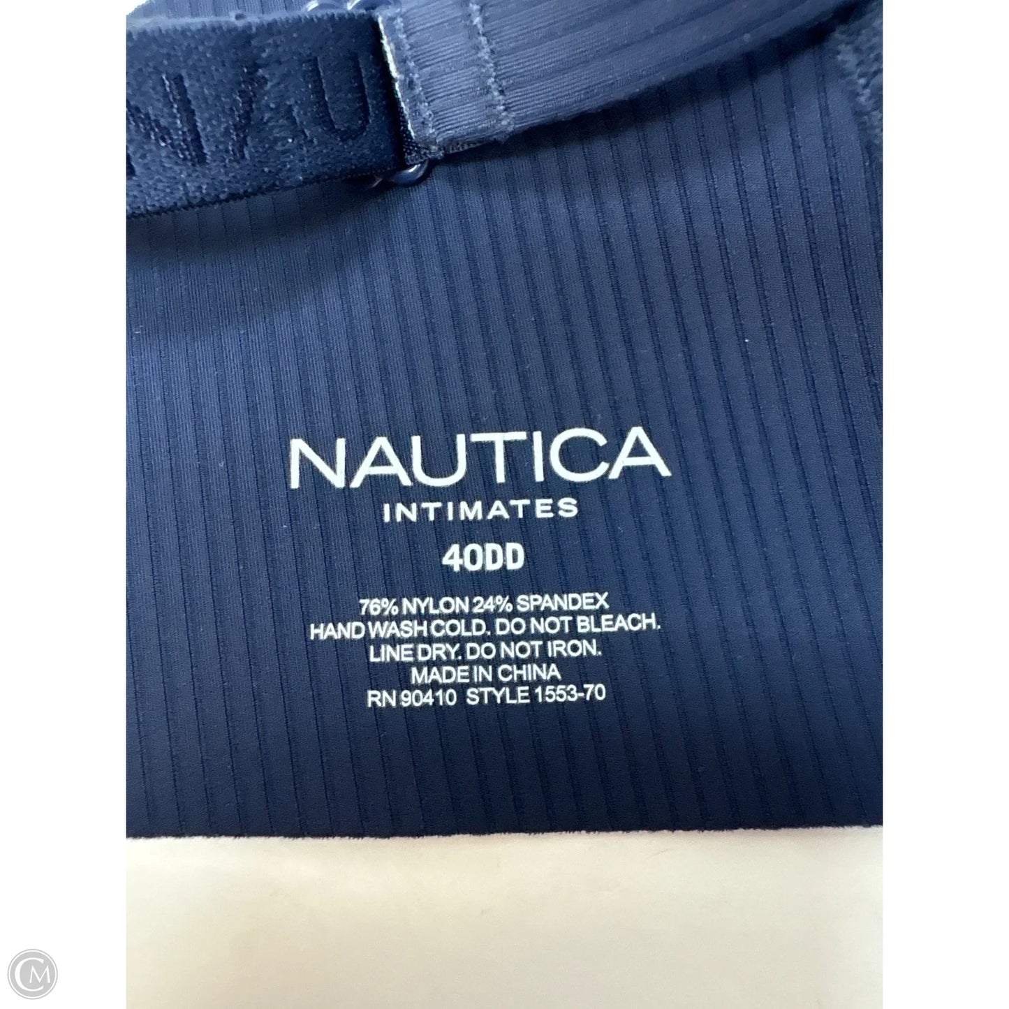 Bra By Nautica In Navy, Size: 0