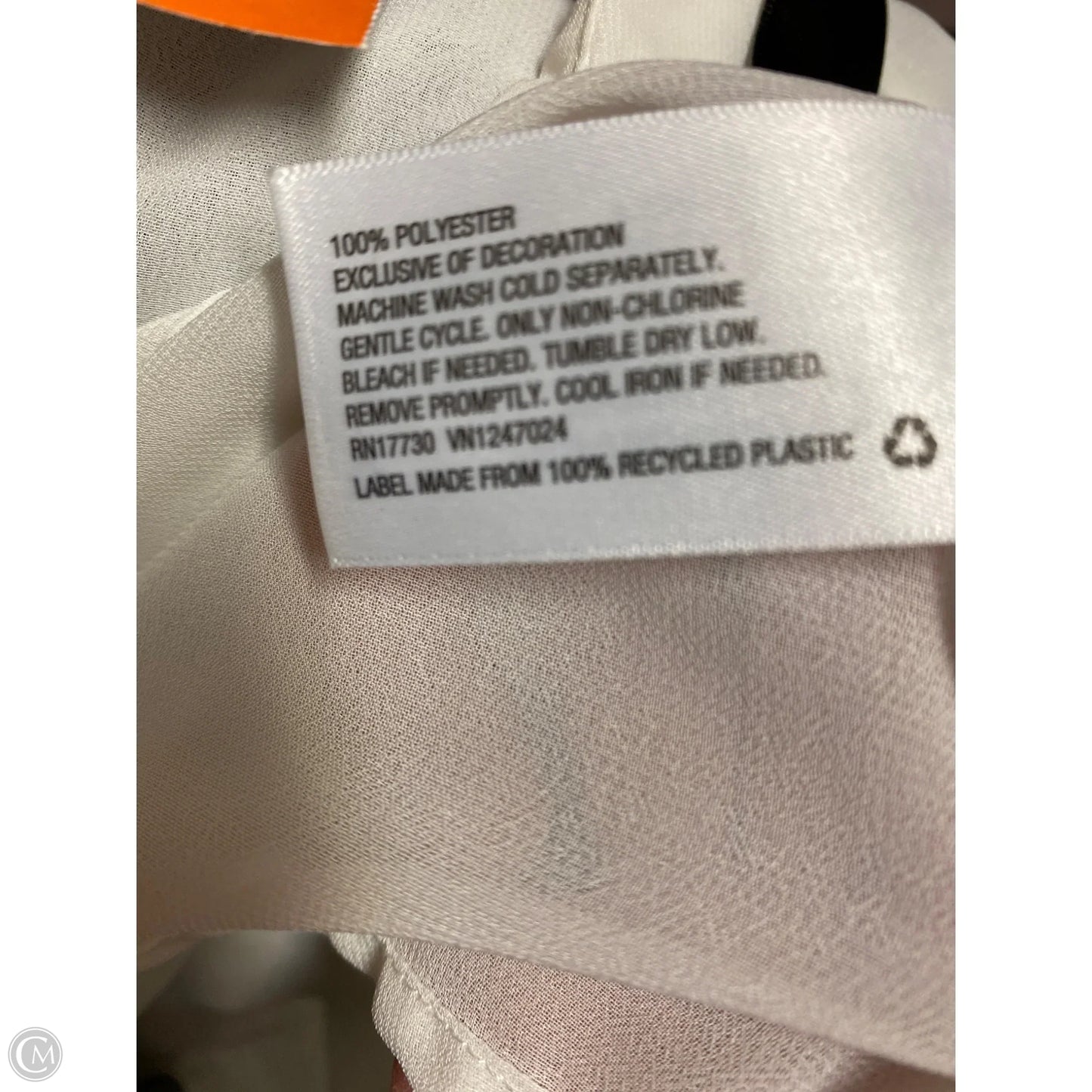 Top Long Sleeve Designer By Jason Wu In White, Size: S