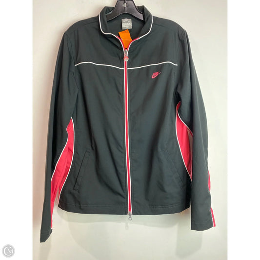 Athletic Pants 2pc By Nike In Black & Pink, Size: L