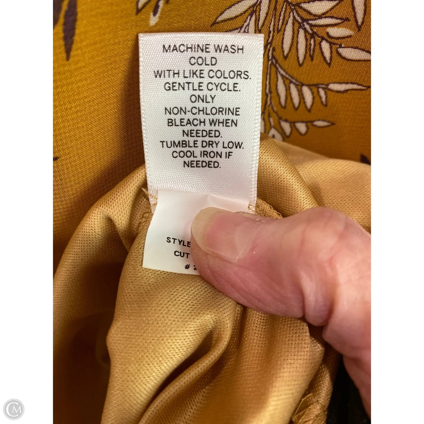 Dress Casual Maxi By Dressbarn In Orange, Size: L