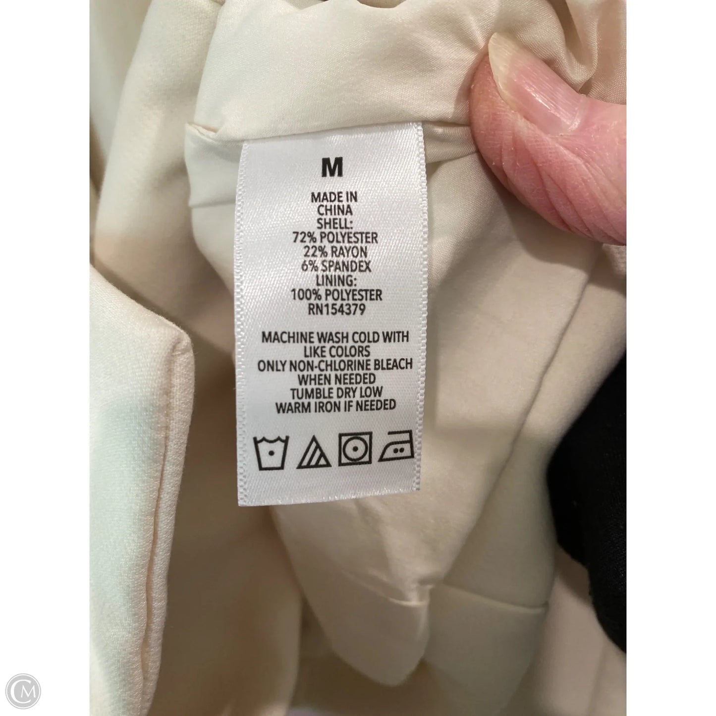 Blazer By Aeropostale In Cream, Size: M