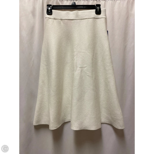 Skirt Mini & Short By Clothes Mentor In White, Size: M