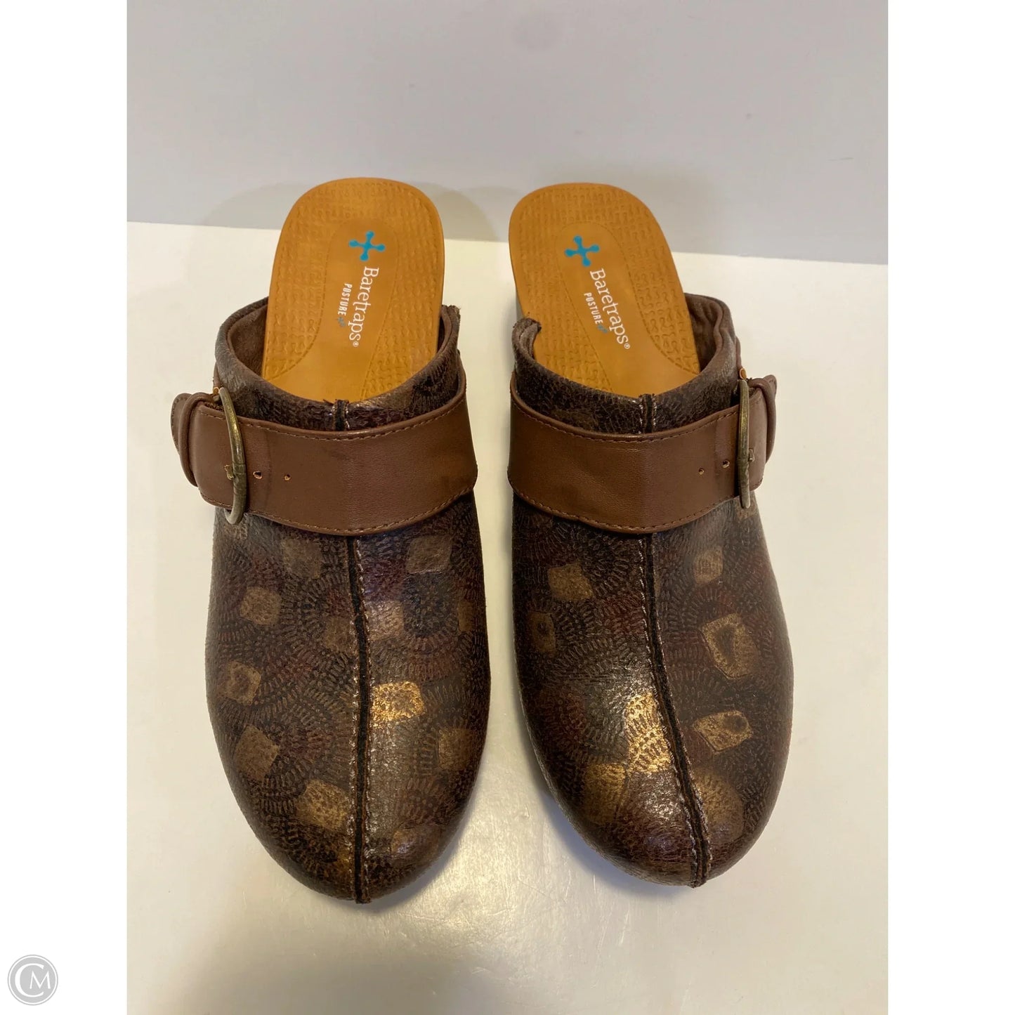 Shoes Heels Block By Bare Traps In Brown, Size: 10