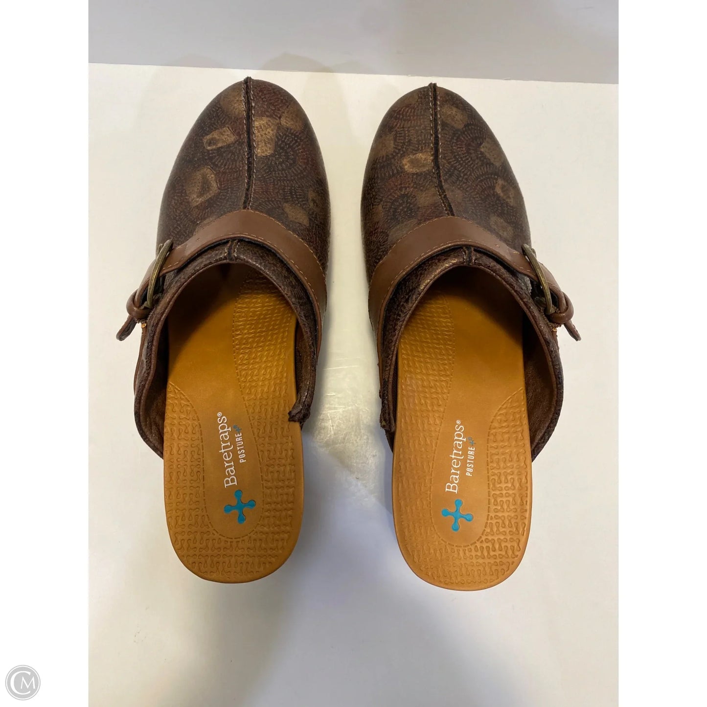 Shoes Heels Block By Bare Traps In Brown, Size: 10