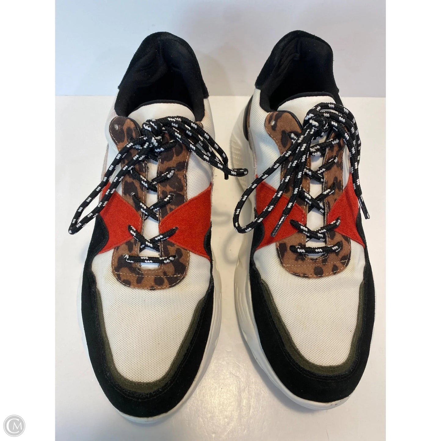 Shoes Athletic By Steve Madden In Animal Print, Size: 9.5