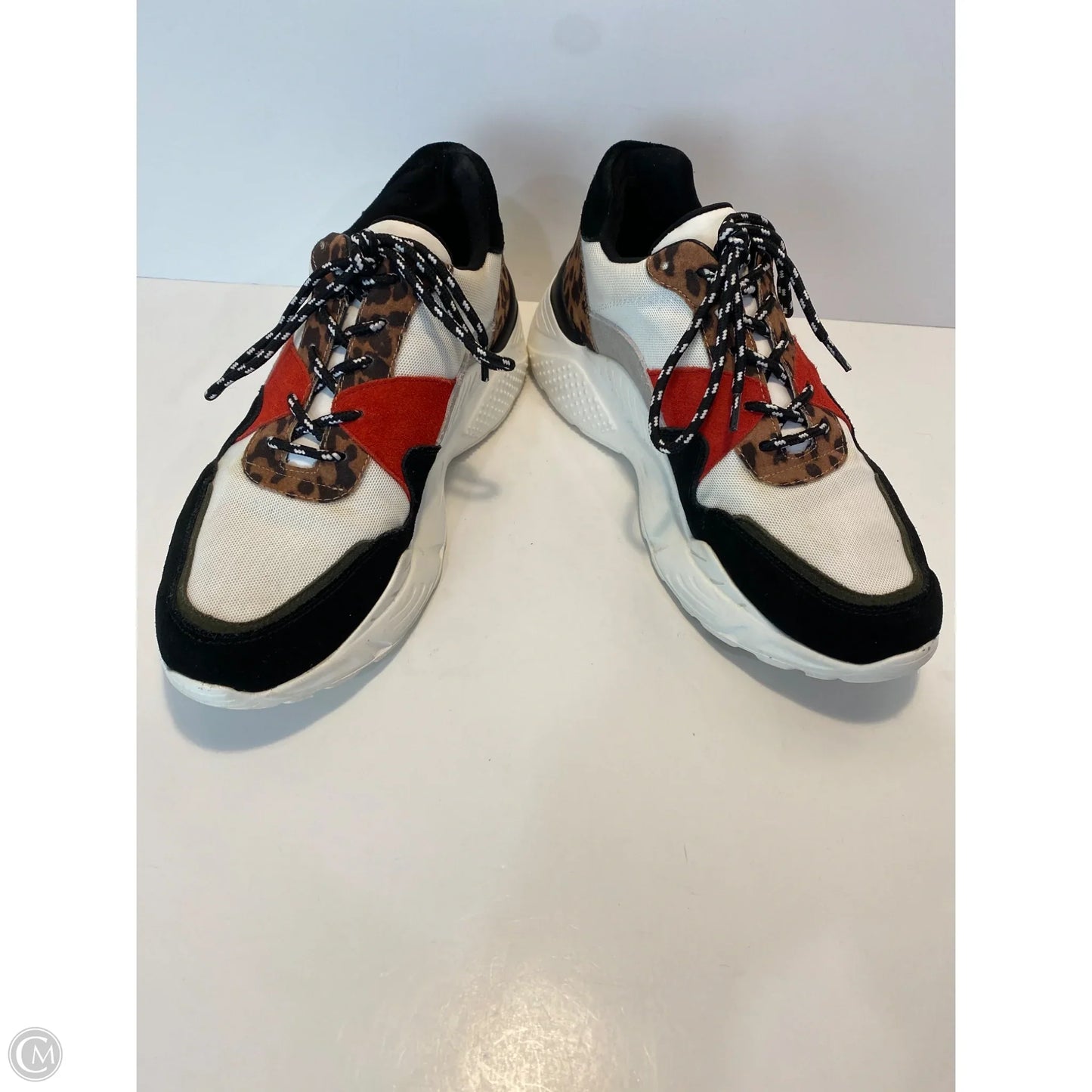 Shoes Athletic By Steve Madden In Animal Print, Size: 9.5