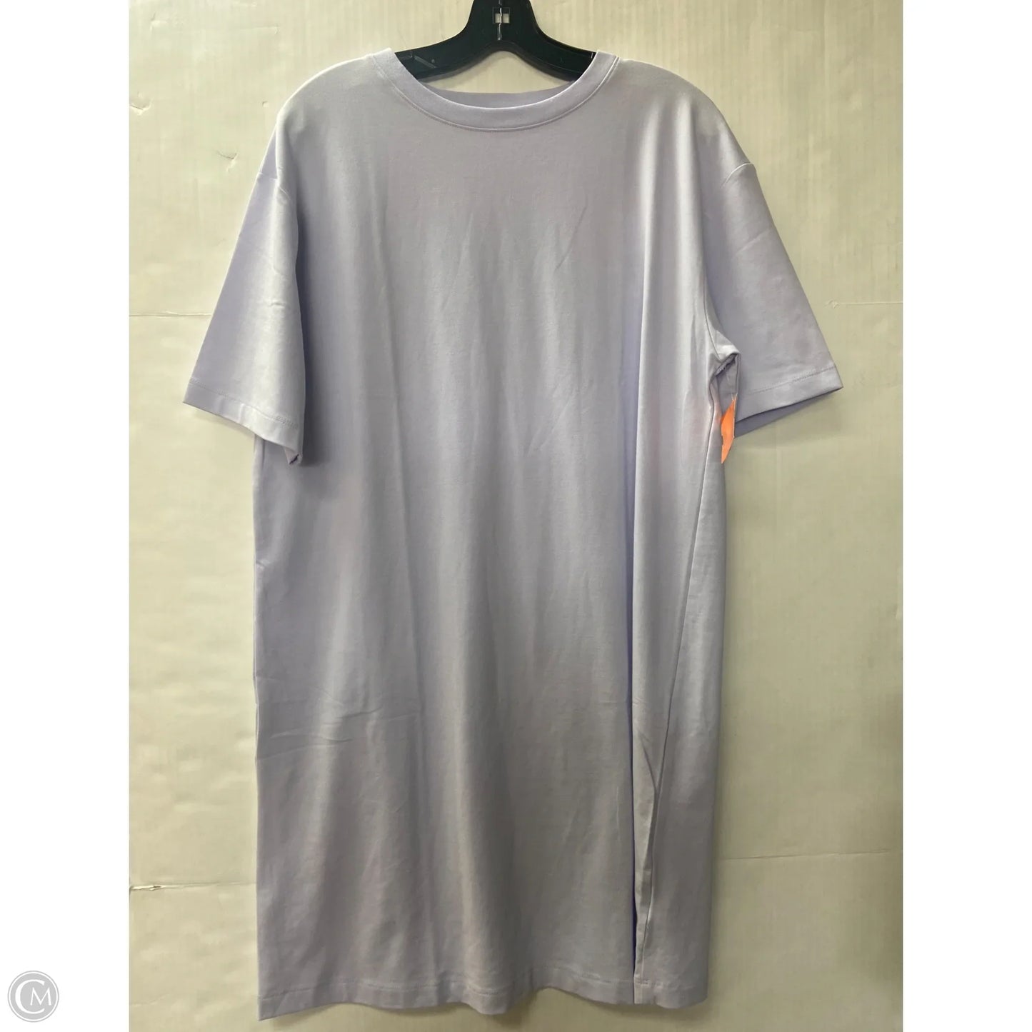 Dress Casual Midi By A New Day In Purple, Size: M
