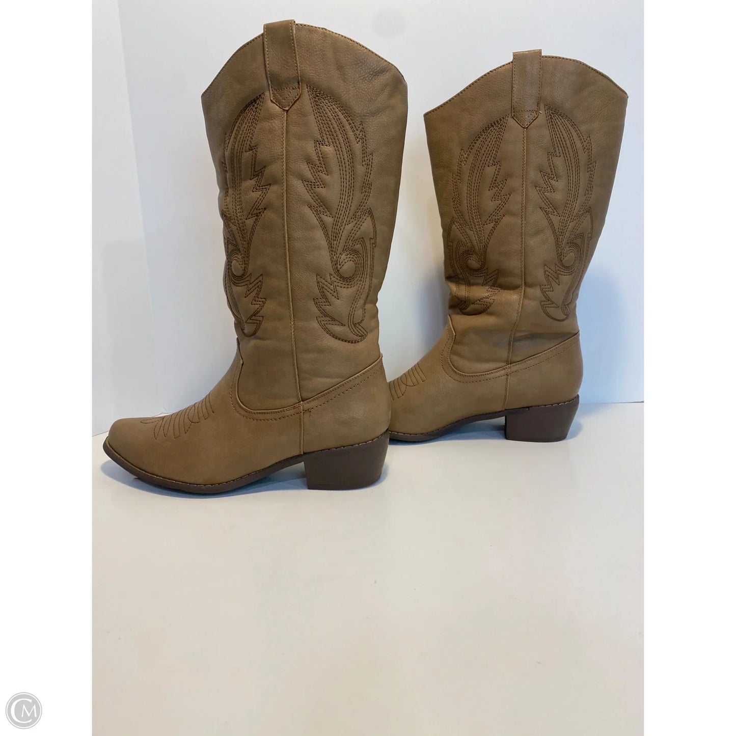 Boots Western By Pierre Dumas In Brown, Size: 10