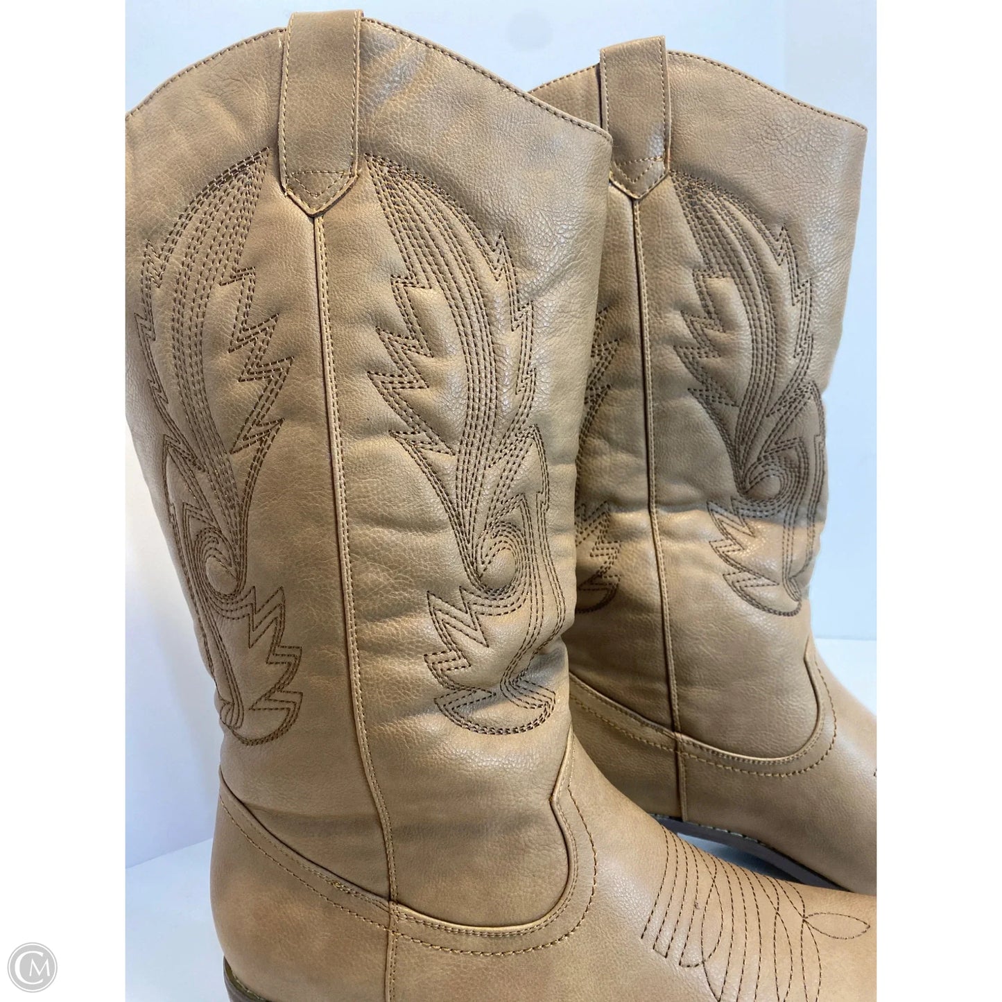 Boots Western By Pierre Dumas In Brown, Size: 10
