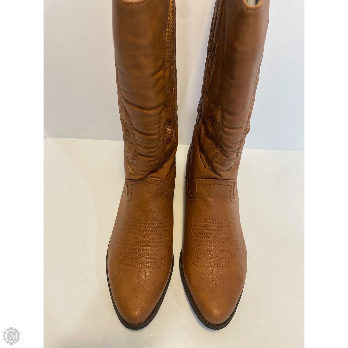Boots Western By Pierre Dumas In Brown, Size: 10