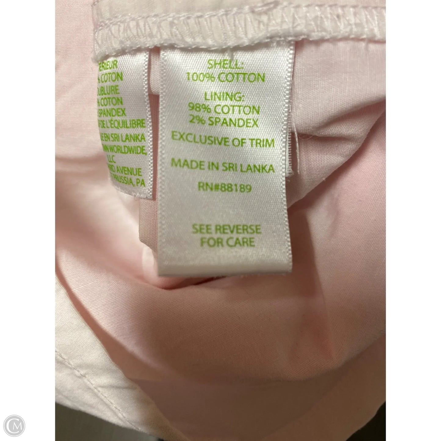 Skort Designer By Lilly Pulitzer In Pink, Size: 8