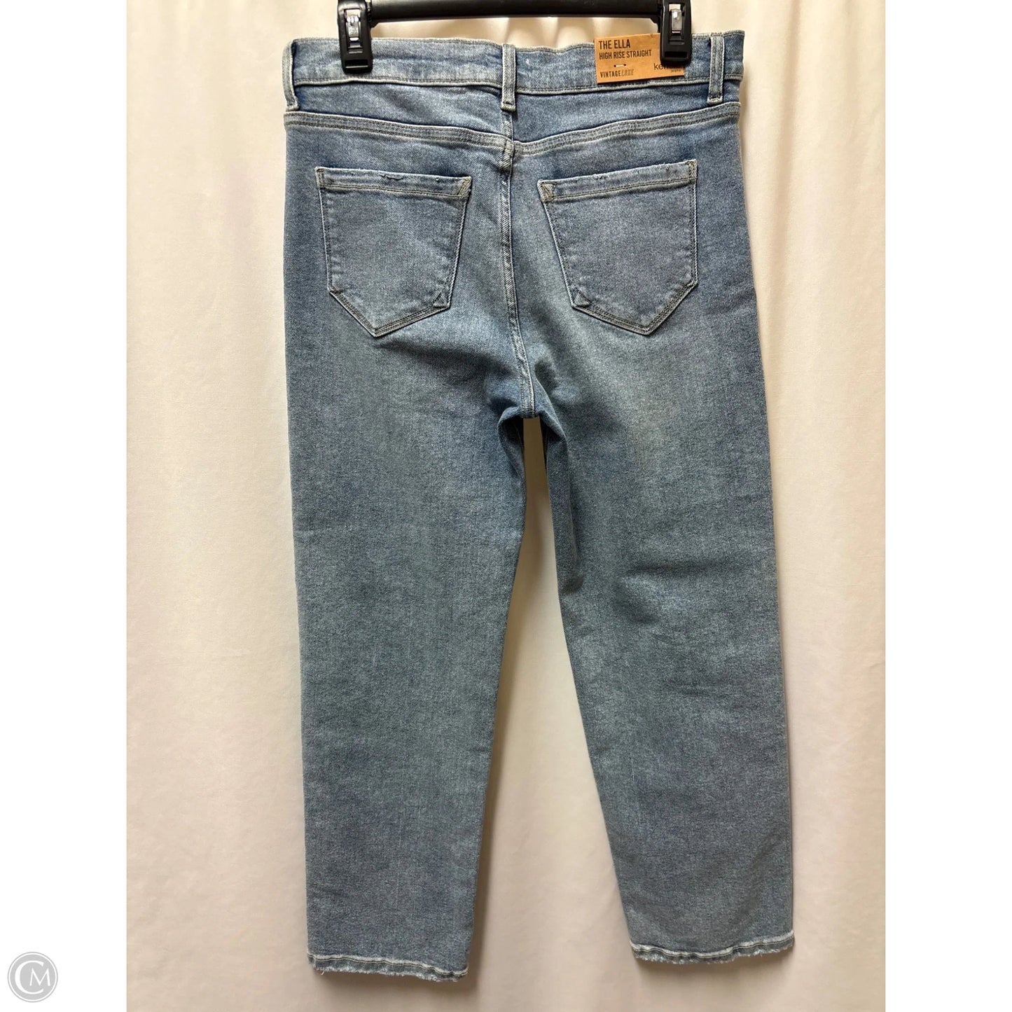 Jeans Straight By Kensie In Blue Denim, Size: 6