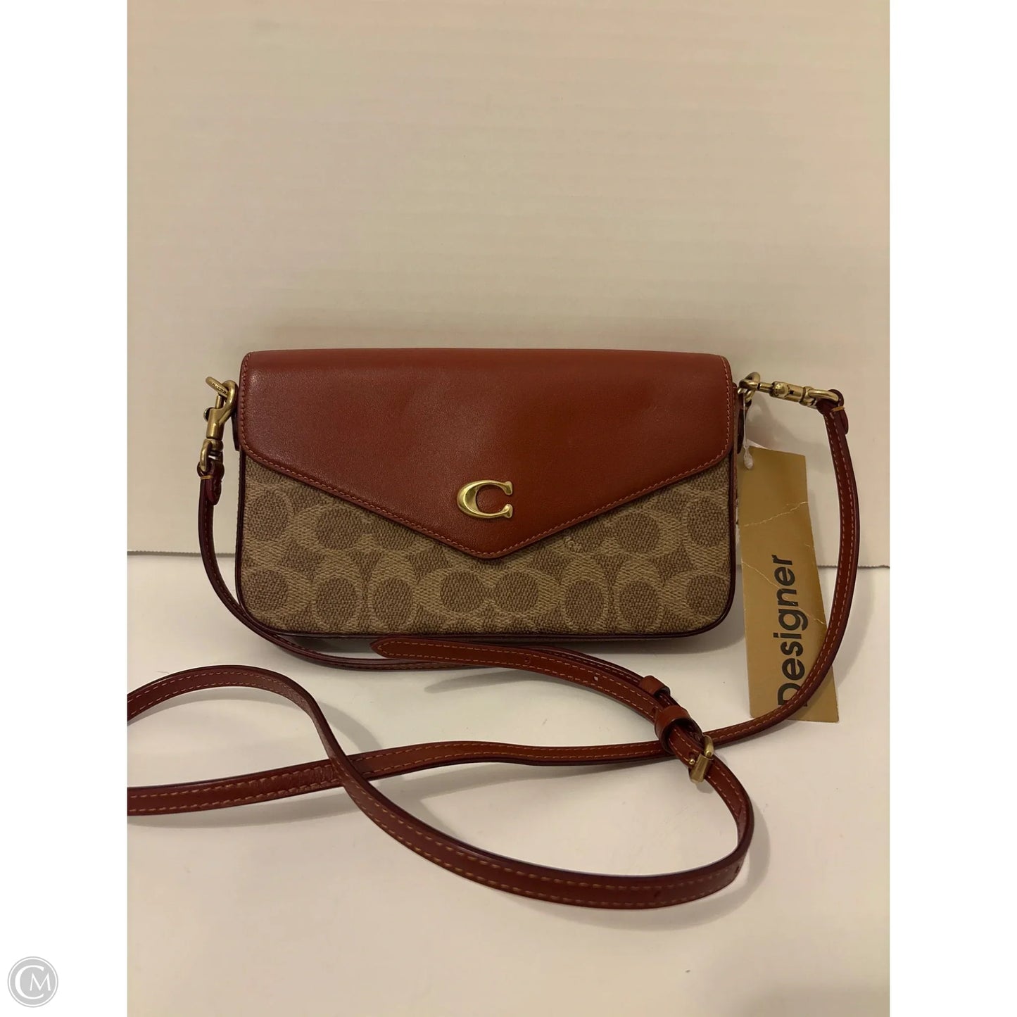 Crossbody Designer By Coach, Size: Small