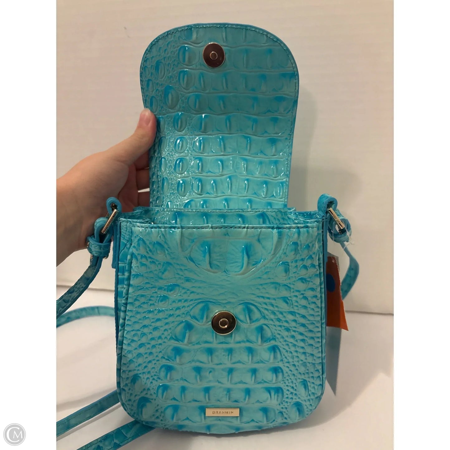 Crossbody Designer By Brahmin, Size: Medium