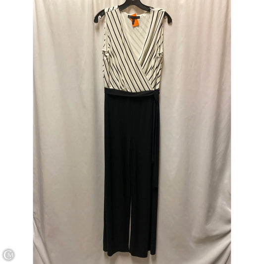 Jumpsuit By White House Black Market In Black & White, Size: M