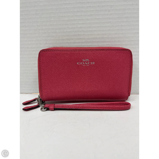 Wristlet Designer By Coach, Size: Medium
