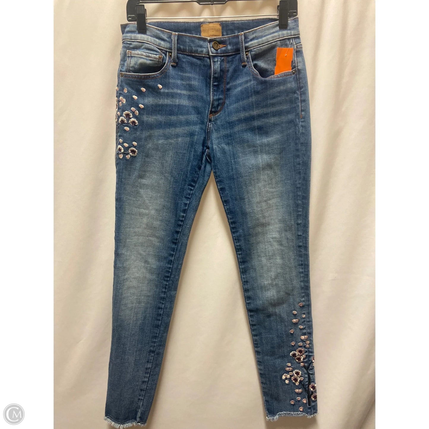 Jeans Skinny By Driftwood In Blue Denim, Size: 4