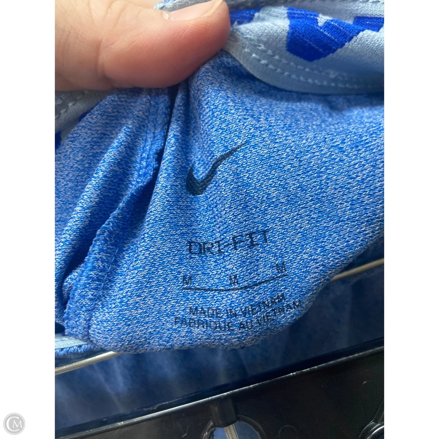 Athletic Shorts By Nike In Blue, Size: M