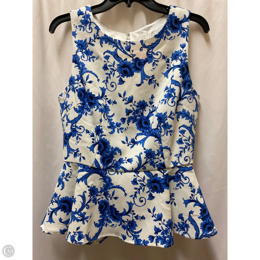 Top Sleeveless By Forever 21 In Blue, Size: L