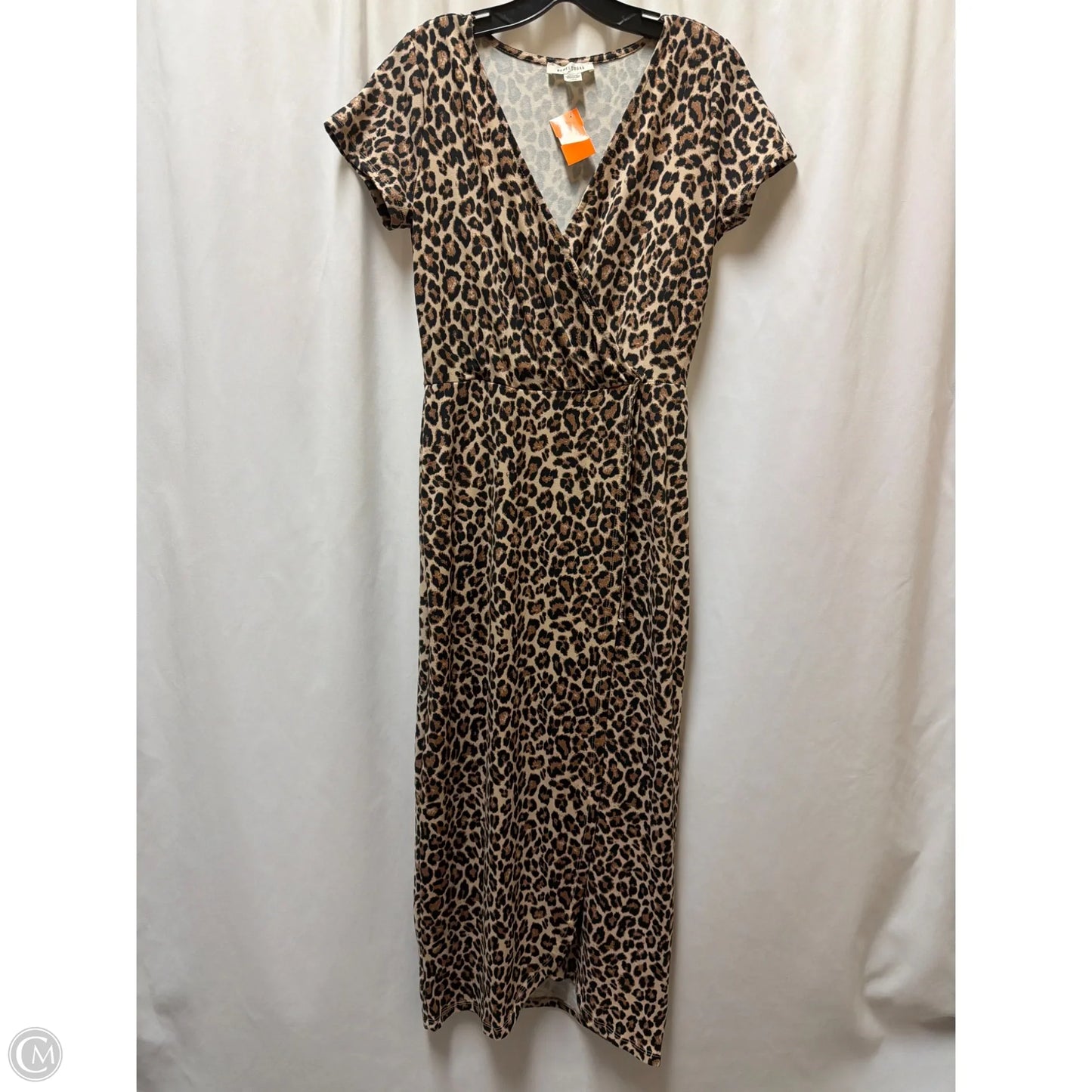 Dress Casual Maxi By Clothes Mentor In Animal Print, Size: L