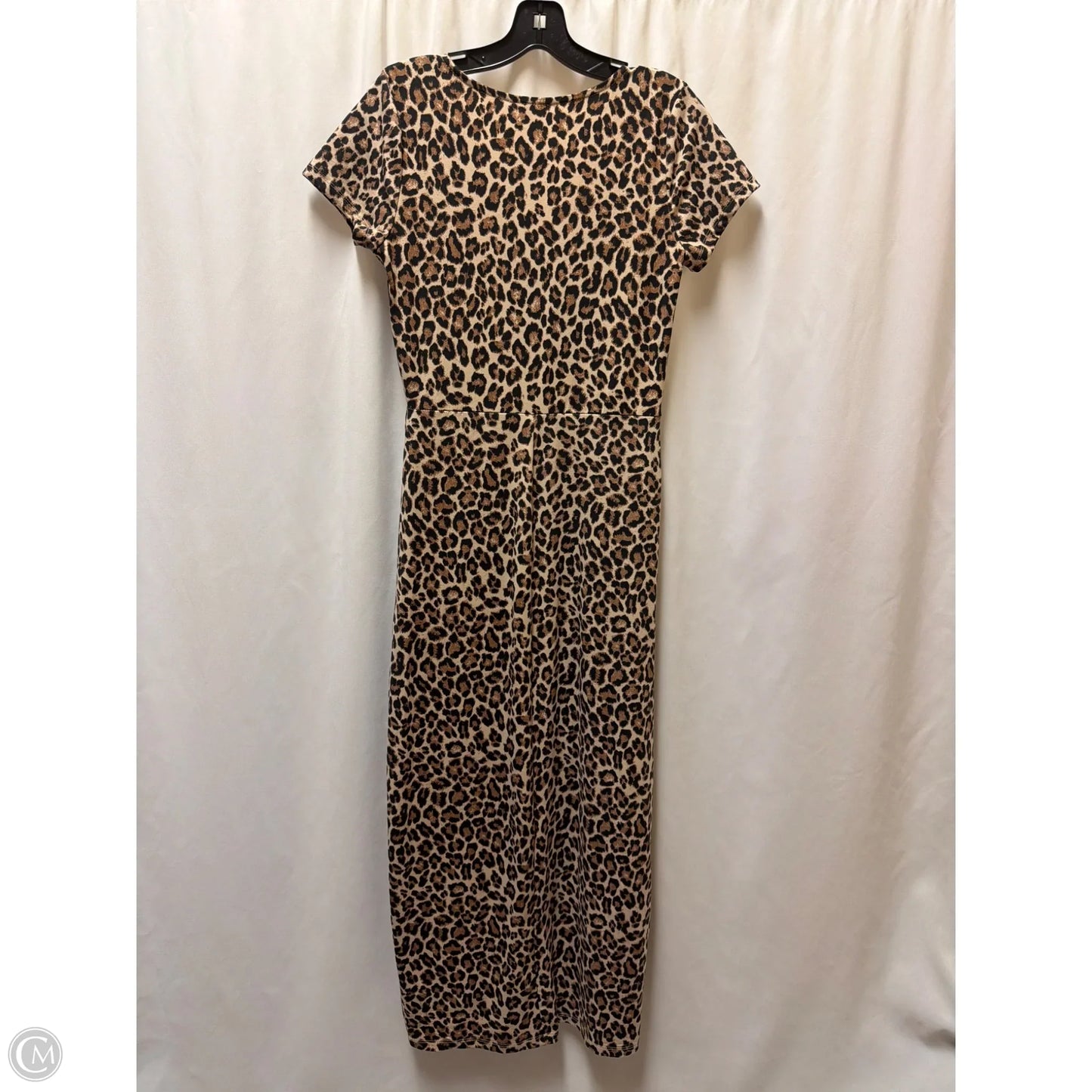 Dress Casual Maxi By Clothes Mentor In Animal Print, Size: L