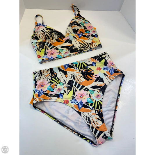 Swimsuit 2pc By Old Navy In Multi-colored, Size: L