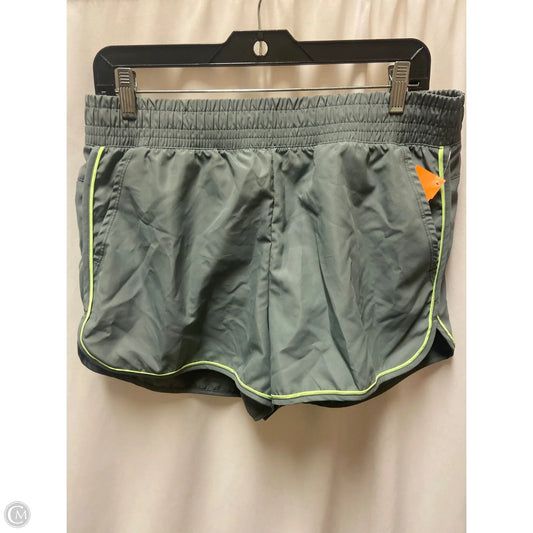 Athletic Shorts By Athletic Works In Green, Size: M