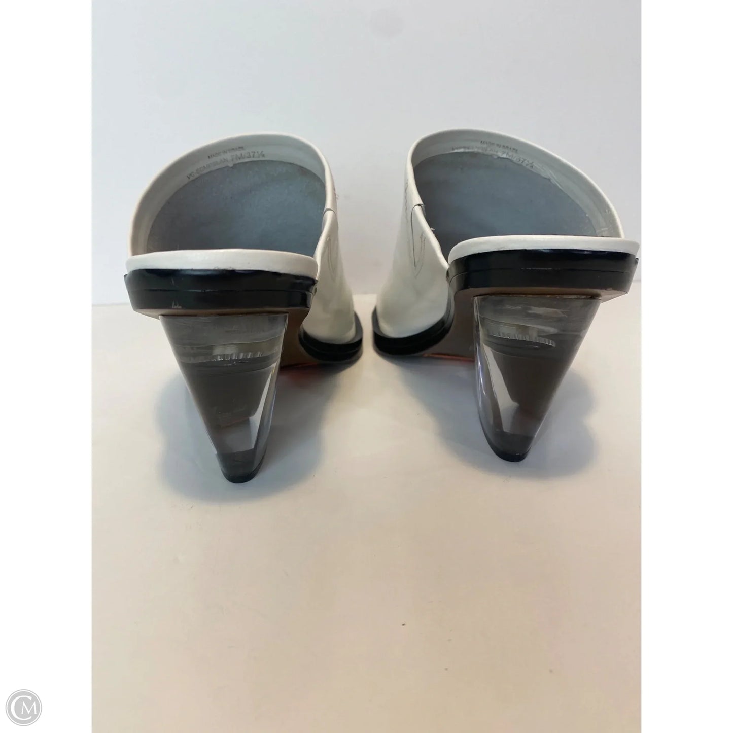 Shoes Heels Block By Vince Camuto In White, Size: 7