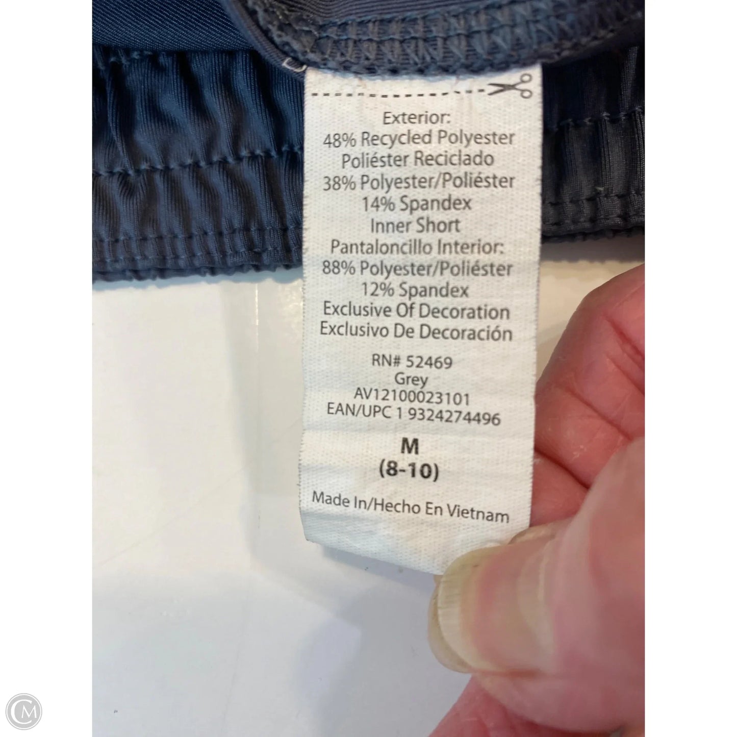 Athletic Shorts By Avia In Blue, Size: M