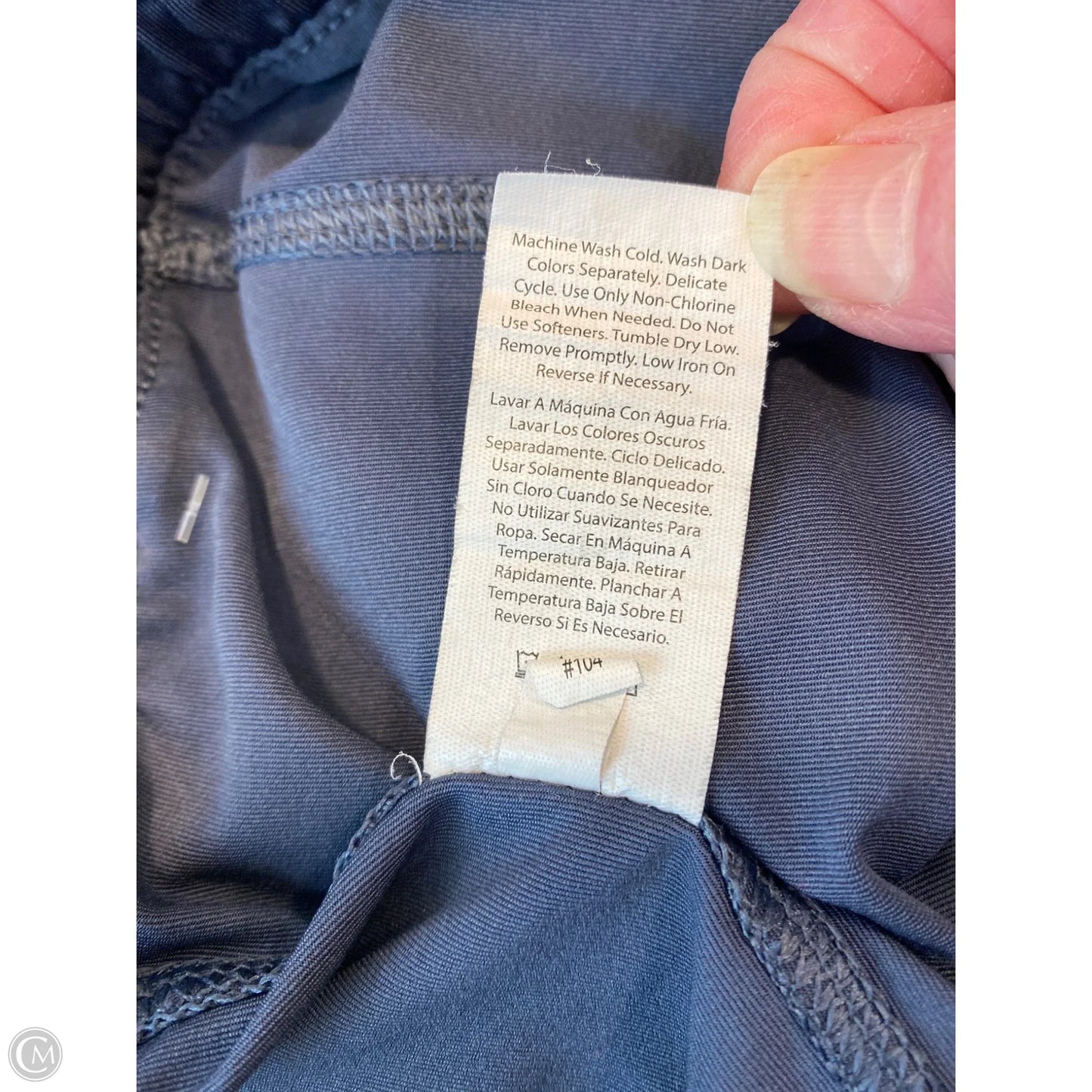 Athletic Shorts By Avia In Blue, Size: M