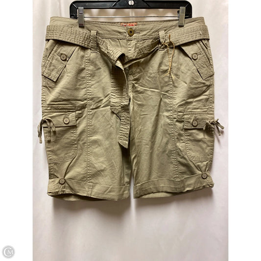 Shorts By No Boundaries In Taupe, Size: 14