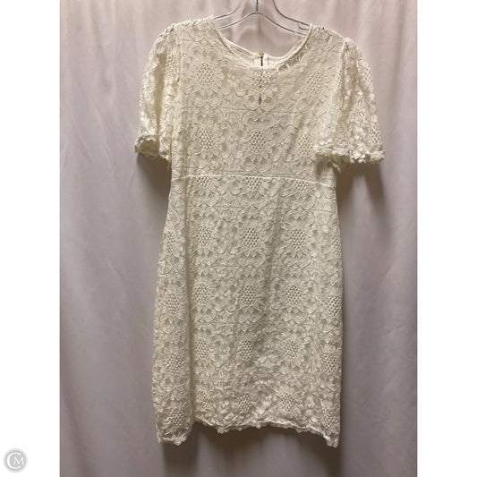 Dress Casual Midi By Cato In White, Size: M