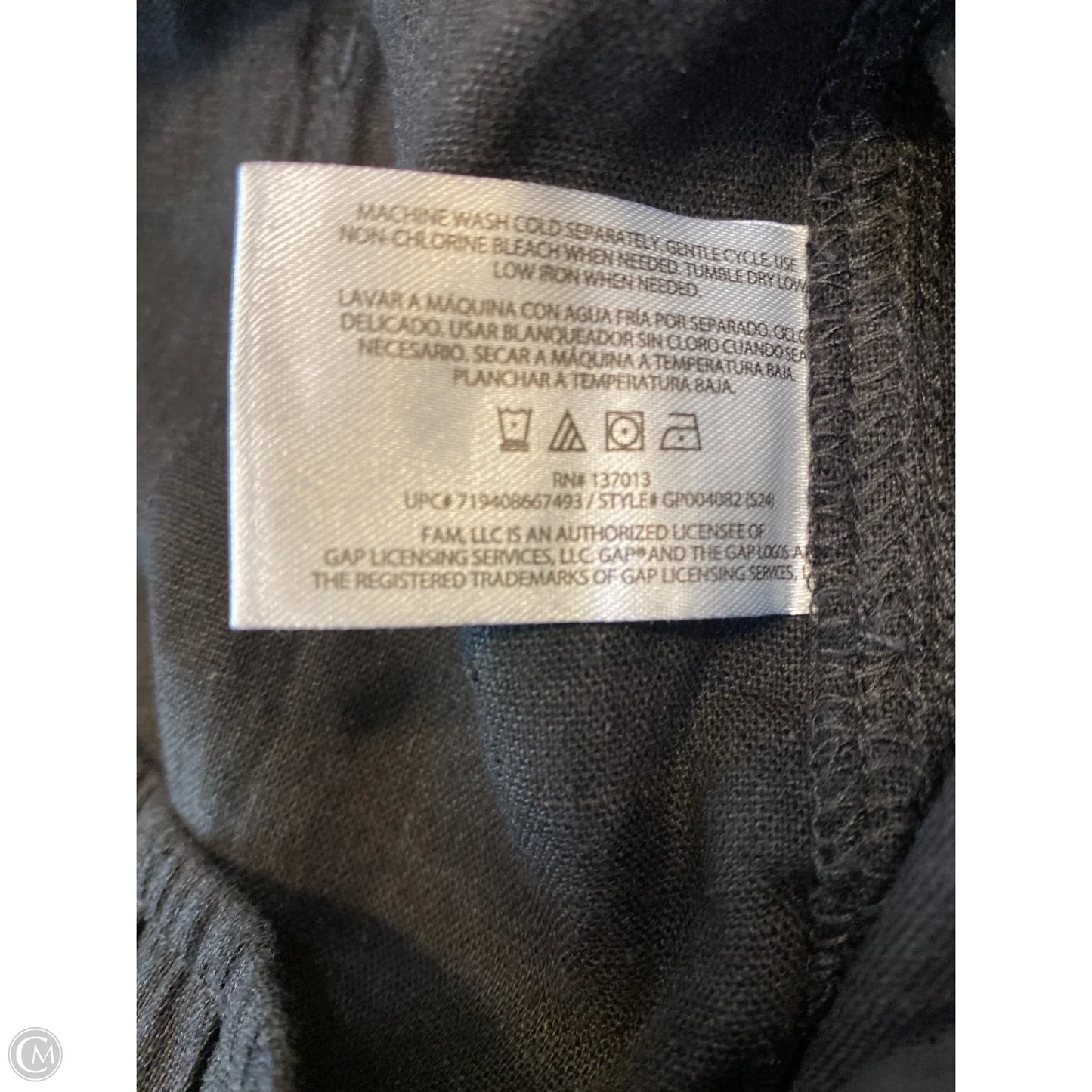 Shorts By Gap In Black, Size: S