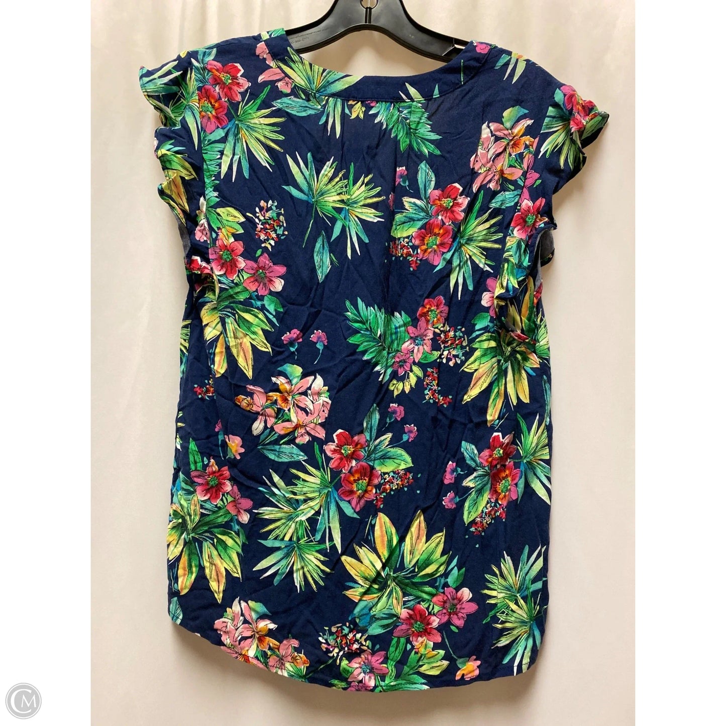Top Sleeveless By Anne Carson In Navy, Size: S
